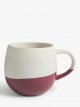 Dipped Glaze Stoneware Mug, 400ml