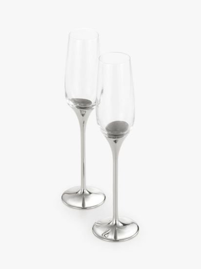 Champagne Flutes, Set of 2