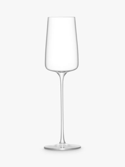 Glass Champagne Flute, Set of 4, 230ml, Clear