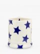 Blue Star Half Pint Mug, 300ml, Cream/Blue